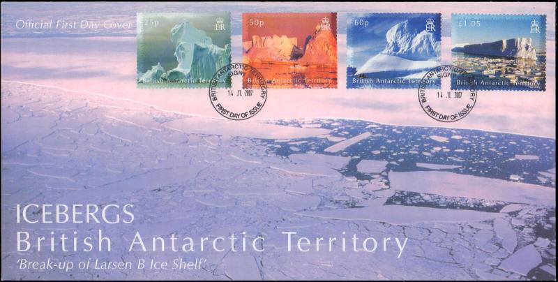 British Antarctic Territory #110, Antarctic Cachet and/or Cancel