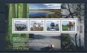 [39417] Canada 2012 Young Animals Racoon Ducks Moose MNH Sheet