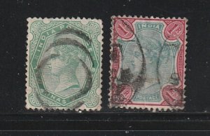 India 48-49 Set U Queen Victoria