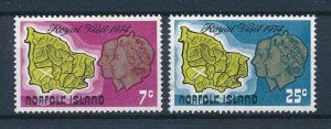 [117080] Norfolk Island 1974 Royal visit  MNH