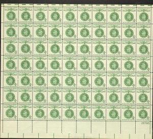 US #1168 Mint Sheet Champion Liberty 4c 