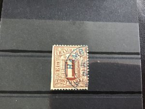 Hamburg 1864 SG20 used  stamp R29677