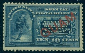 GUAM #E1, 10¢ Special Delivery, og, LH, F/VF, Scott $150.00