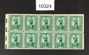 MOMEN: US STAMPS # PS12b MINT OG NH BOOKLET $60 LOT #10324