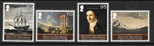 S.GEORGIA&S.SANDWICH SG506/9 2010 WILLIAM HODGES MNH