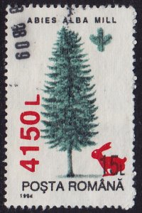 Romania - 1998 - Scott #4224 - used - Tree Surcharge