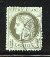 FRANCE - Scott #50, Used, Cat. $13.00