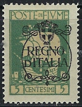Fiume 184 MH 1924 issue (an1695)