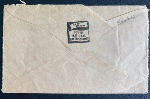 1946 RAAF Australian Air Force Base In Japan OHMS Cover To Melbourne Australia