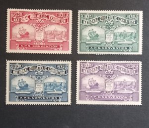 1930 Nat. Philatelic Exhibition -CINDERELLAS