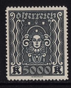 Austria 1922  Scott #297 MLH