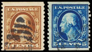 U.S. WASH-FRANK. ISSUES 446-47  Used (ID # 116132)