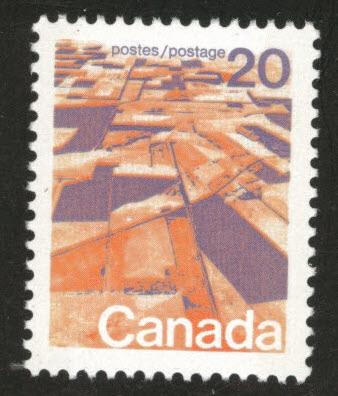 Canada Scott 596 MNH** Grain fields , praries stamp