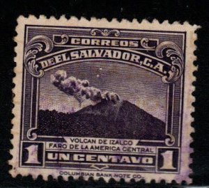 El Salvador Scott 500 Used Volcano stamp