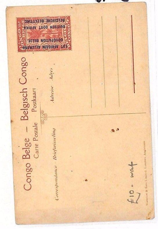 BF98 Belgium Congo Africa Postcard {samwells-covers}