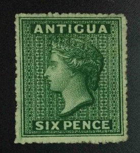 MOMEN: ANTIGUA SG #8 SMALL STAR WMK MINT OG VVLH £700 LOT #64273