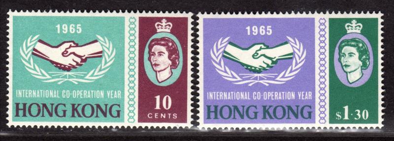 $Hong Kong Sc#223-224 M/NH, complete set, Cv. $24