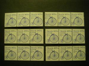 Scott 1901, 5.9 cent Bicycle, PNC3 #4, MNH slight shift