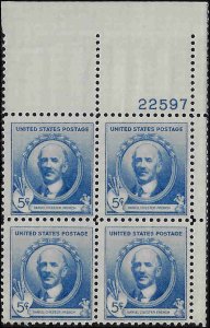 887 Mint,OG,NH... Plate Block of 4... SCV $8.00