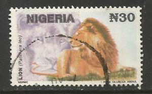 NIGERIA 615E VFU LION V530-3