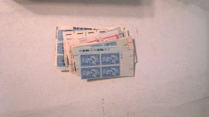 US PLATE BLOCK/ZIP BLOCK COLLECTION MNH 100 BLOCKS