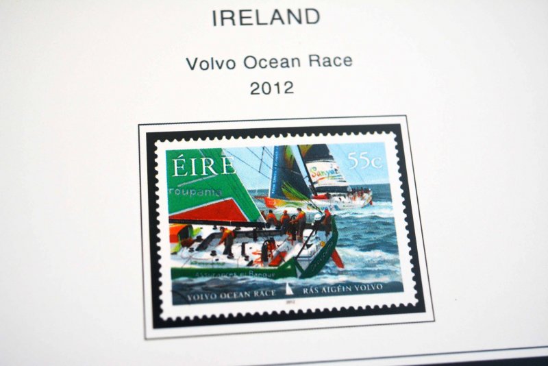 COLOR PRINTED IRELAND 2011-2020 STAMP ALBUM PAGES (60 illustrated pages)