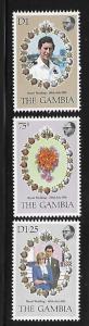 Gambia 1981 Royal Wedding issue Omnibus MNH A410