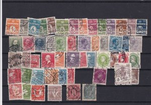 denmark stamps ref 16412