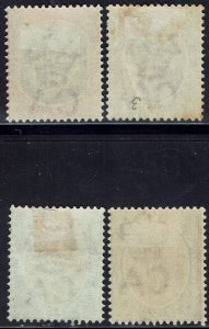 ST KITTS NEVIS 1903 COLUMBUS & MEDICINAL SPRINGS RANGE TO 2/6 WMK CROWN CA