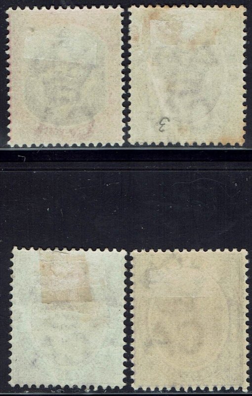 ST KITTS NEVIS 1903 COLUMBUS & MEDICINAL SPRINGS RANGE TO 2/6 WMK CROWN CA
