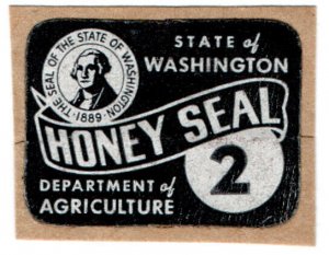 (I.B) US Revenue : Honey Seal 2c (Washington State)