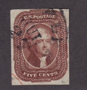 12 VF used neat cancel with nice color cv $ 750 ! see pic !