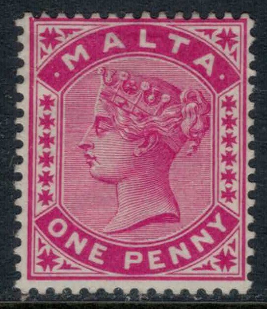 Malta #9* no gum  CV $11.00