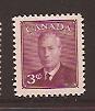 Canada #286 George VI Single Mint  NH