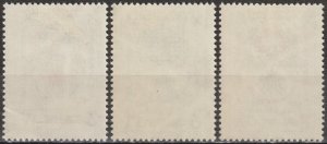 EDSROOM-19969 Saudi Arabia 252-254 LH 1962 Complete Unofficial Airmails