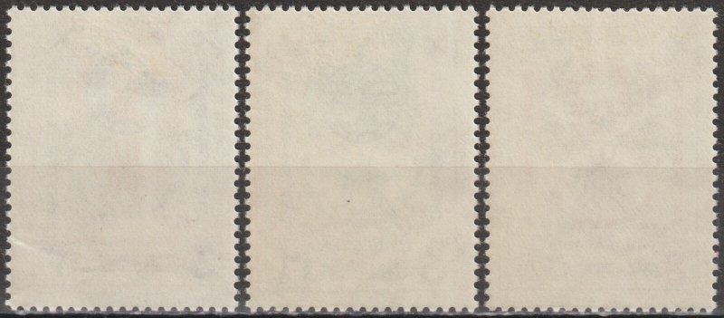 EDSROOM-19969 Saudi Arabia 252-254 LH 1962 Complete Unofficial Airmails