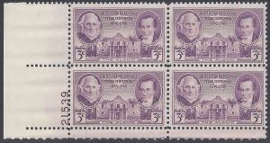 # 776 3c Texas Centennial PB/4 1936 Mint NH