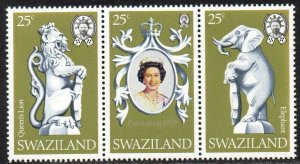 Swaziland Sc #302a-302c MNH strip of 3