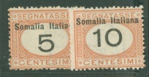 Somalia (Italian Somaliland) #J31-J32 Unused Multiple