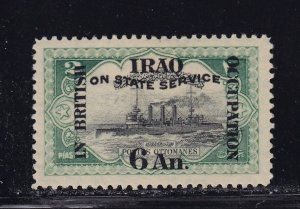 Iraq Meso. scott # No18 VF OG lightly hinged nice color cv $ 43 ! see pic !