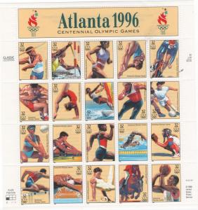 Centennial Olympics Games Atlanta 1996  Scott #3068