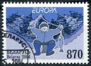 Belarus Sc#523 Used, 870r multi, Europa (C.E.P.T.) 2004 - Holidays (2004)