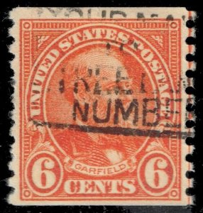 US #723 James A. Garfield; Used