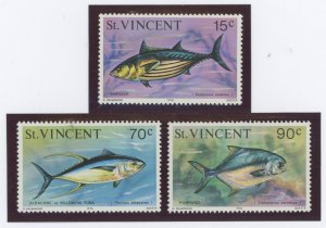 St. Vincent #472-474 Mint (NH) Single (Complete Set)