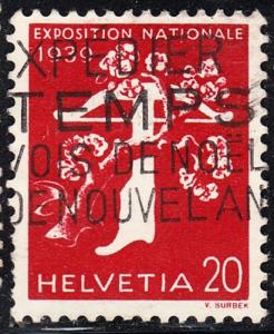 Switzerland 258 VF