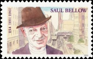 2024 $1.16 Saul Bellow, Canadian–American Writer, Pulitzer Scott 5831 Mint VF NH