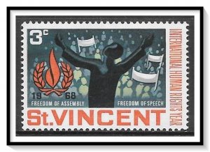 St Vincent #262 Human Rights MNH