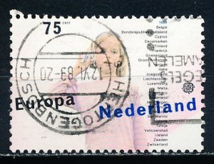 Netherlands #745 Single Used