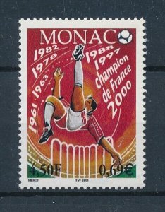 [110906] Monaco 2000 Sport football soccer  MNH
