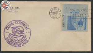 Cuba 1949 Scott 437 | First Day Cover | CU4791